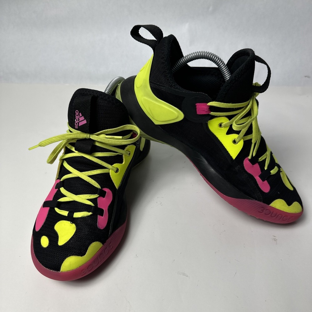 Adidas Harden Stepback 2 GZ2955 Black Pink Basketball Shoes Training Sneakers 7
